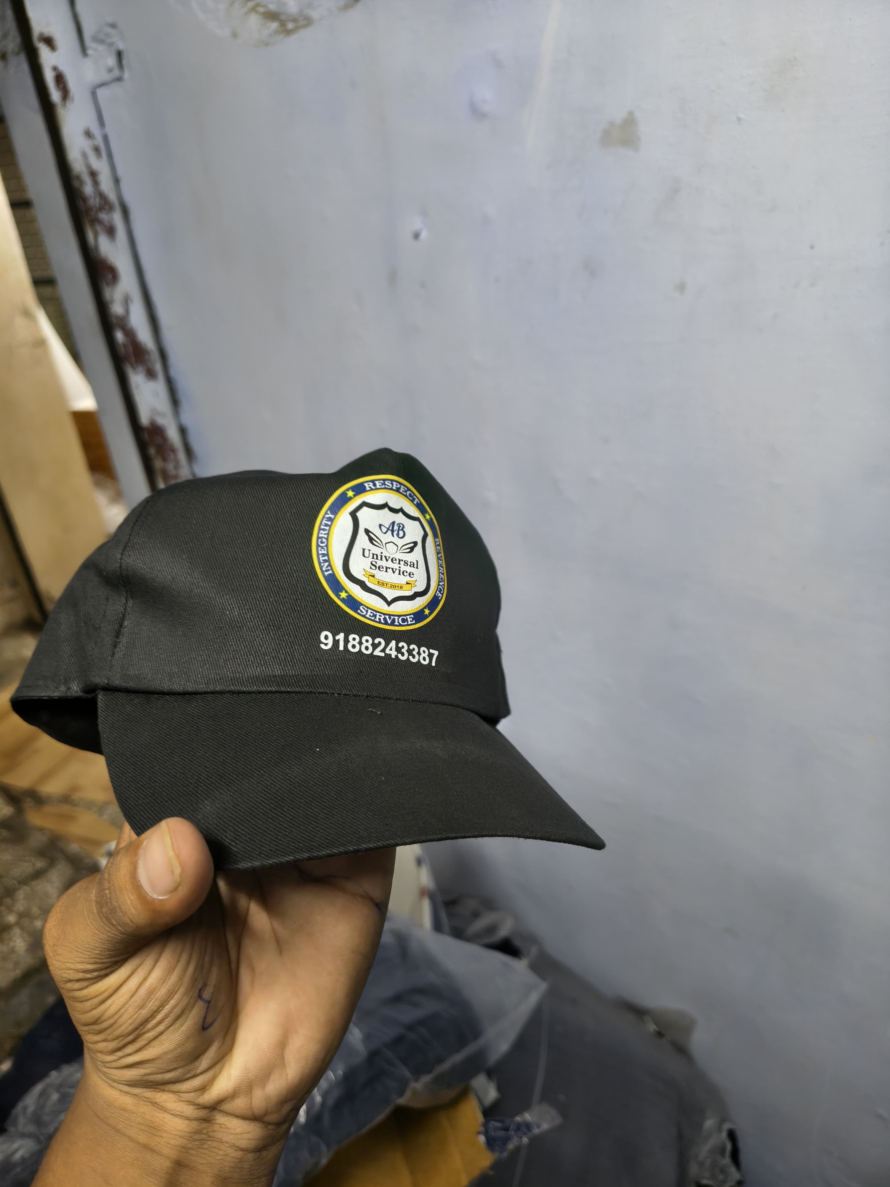 Basic Security Cap Bundle - 50 Pieces with Custom Logo Printing
