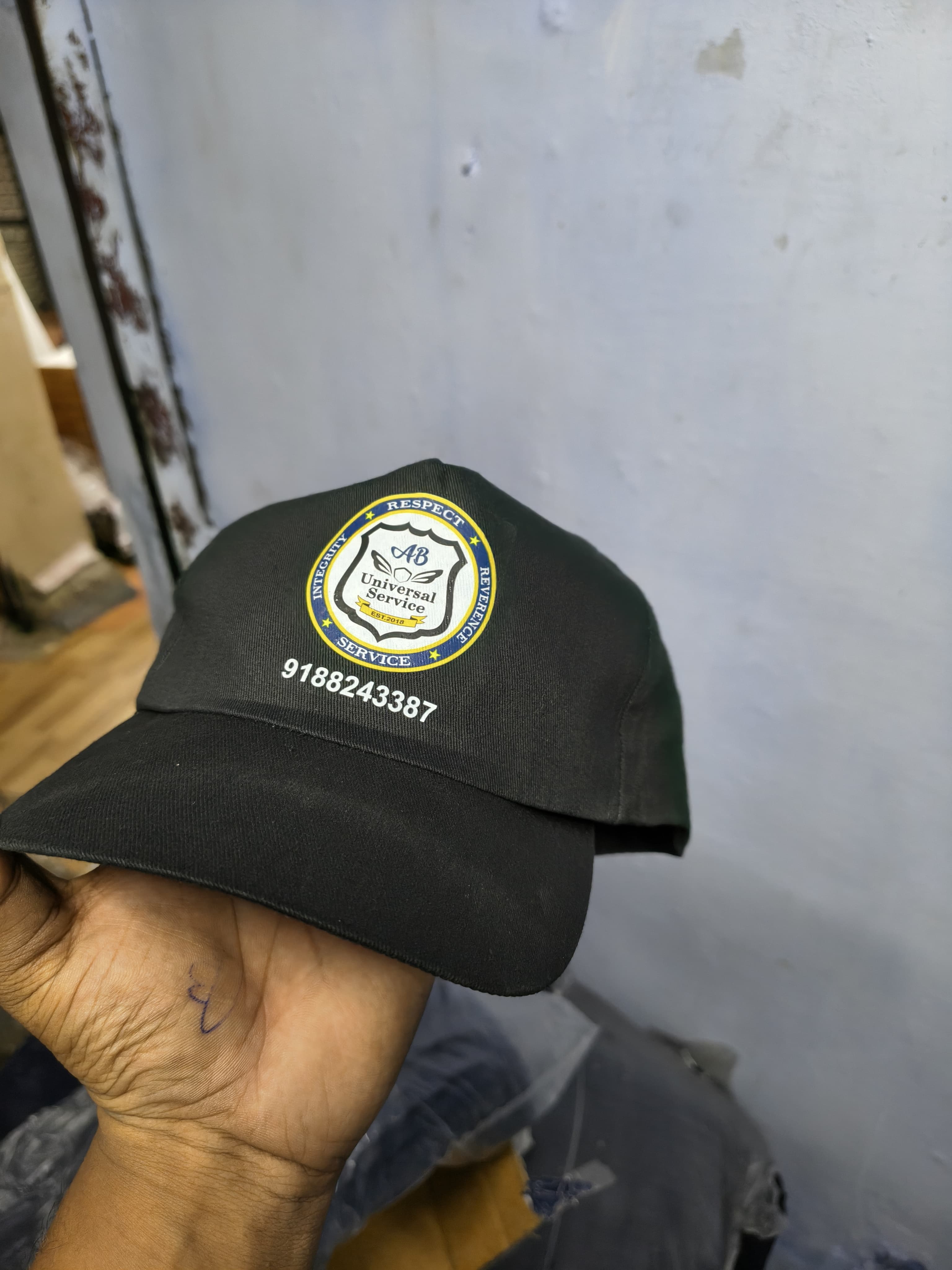 Basic Security Cap Bundle - 50 Pieces with Custom Logo Printing