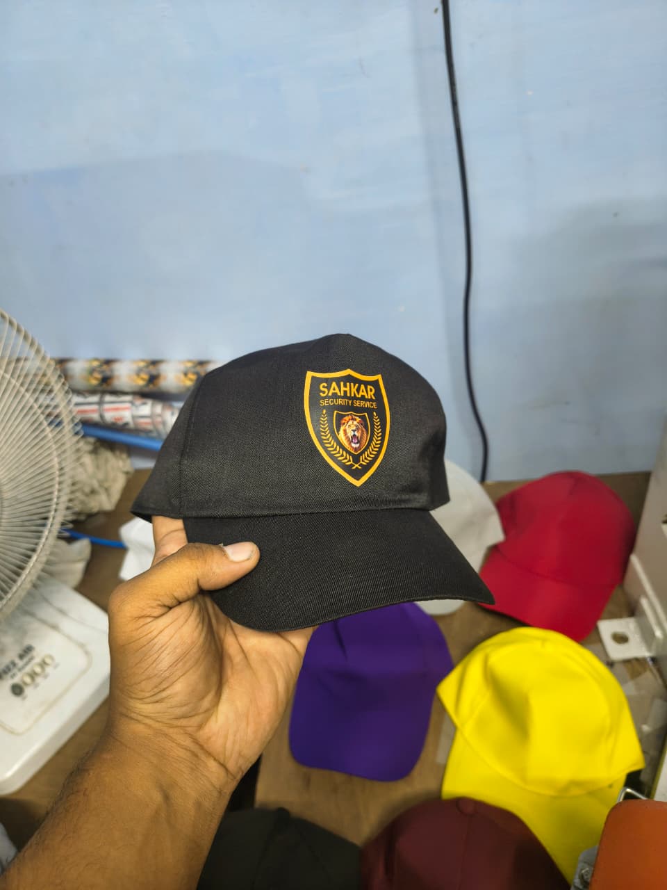 Basic Security Cap Bundle - 50 Pieces with Custom Logo Printing