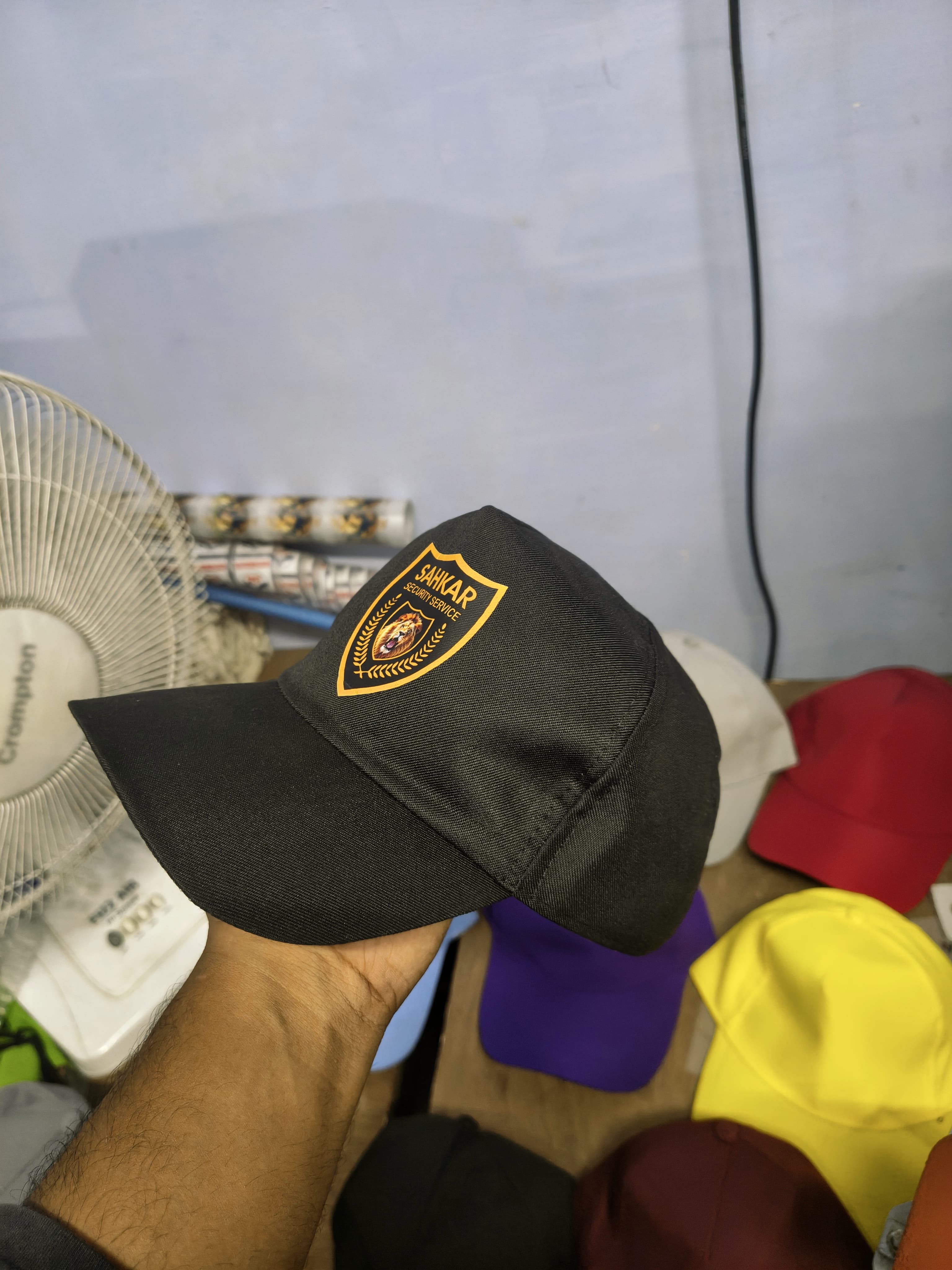 Basic Security Cap Bundle - 50 Pieces with Custom Logo Printing