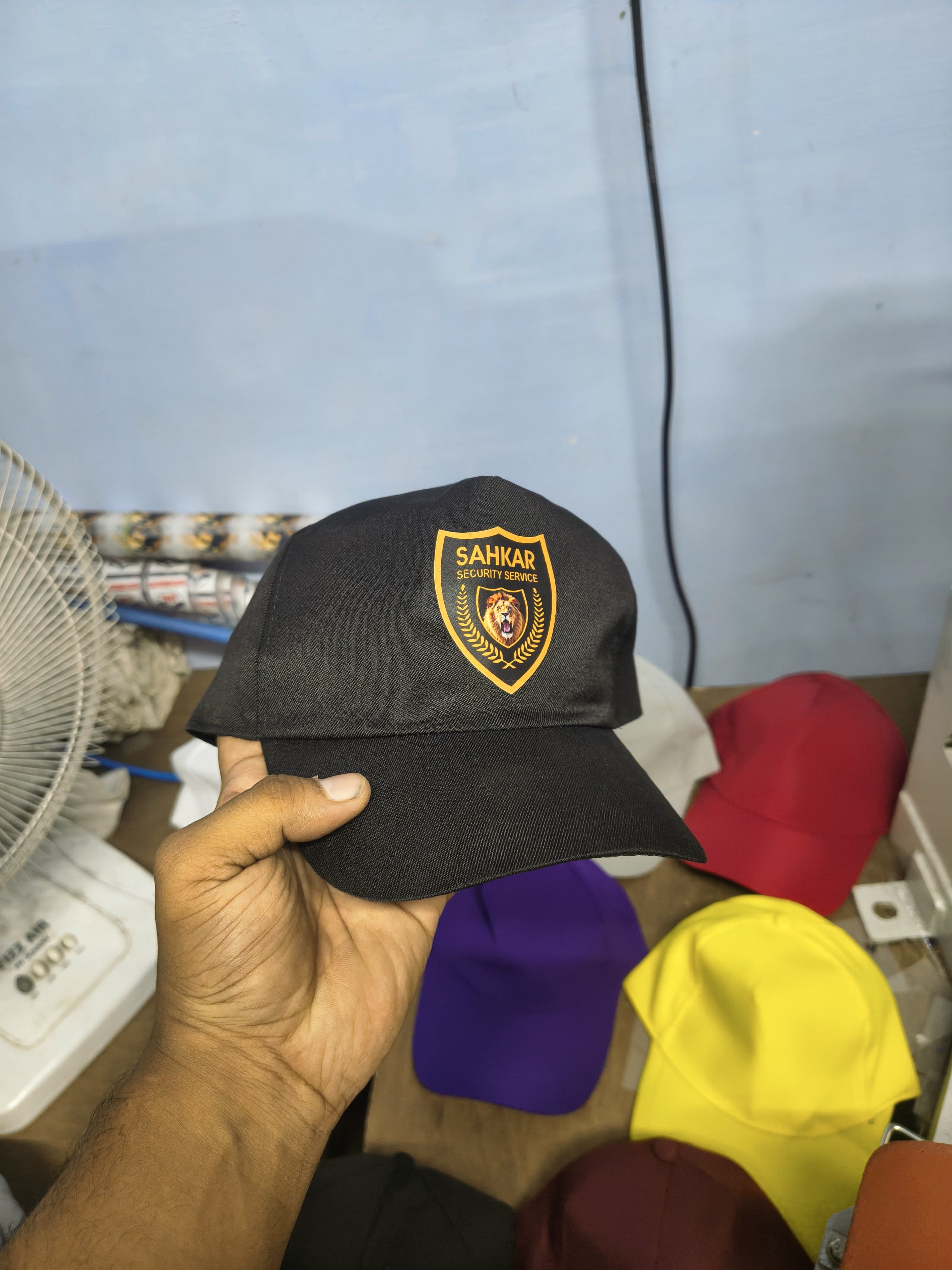 Basic Security Cap Bundle - 50 Pieces with Custom Logo Printing